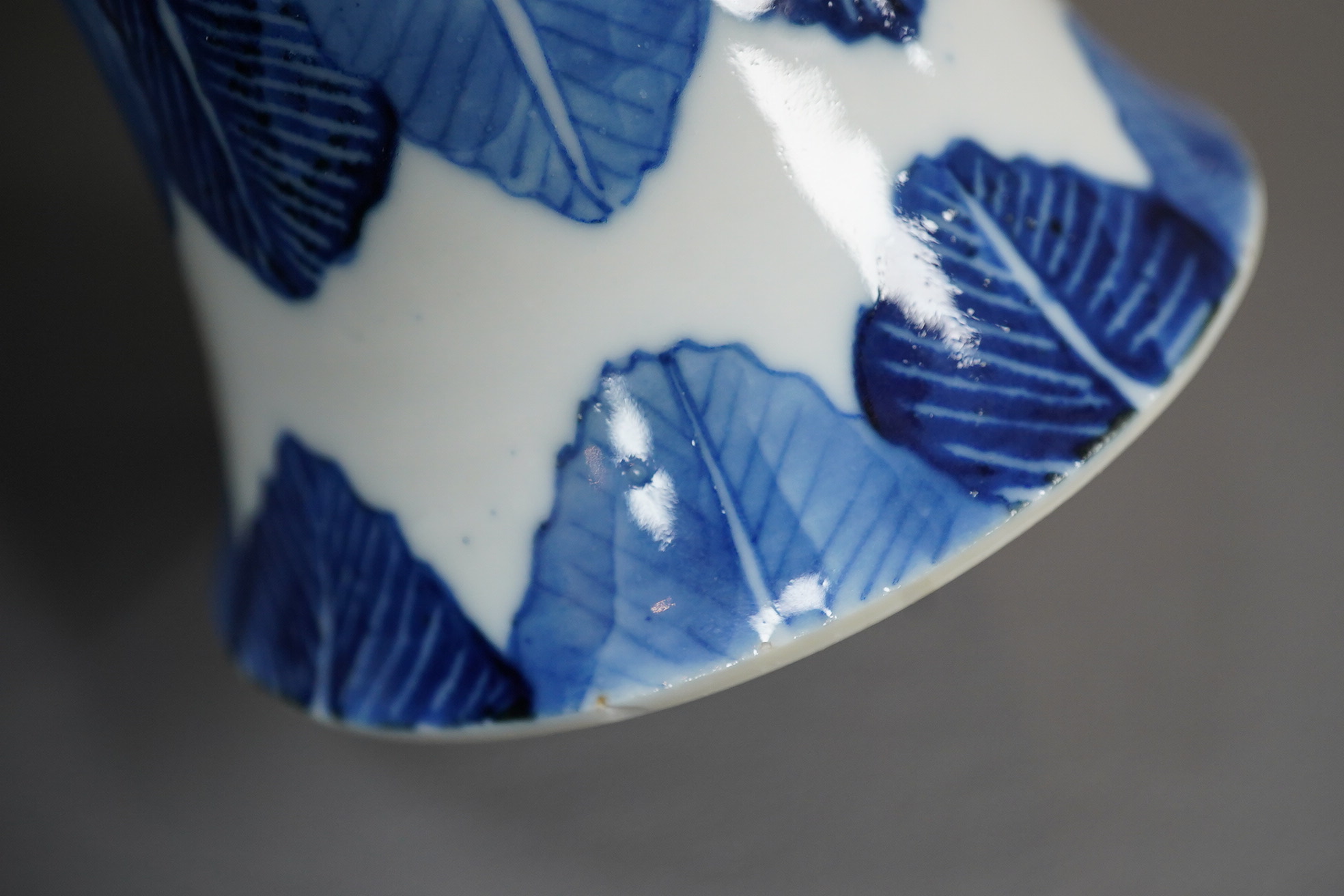 A Chinese blue and white ‘dragon’ stem bowl, Guangxu six character mark and of the period (1875-1908)